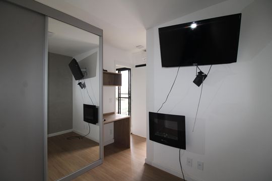 Quarto 1 de apartamento para alugar com 1 quarto, 29m² em Jardim São Paulo, São Paulo