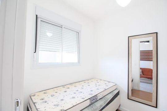Quarto 2 de apartamento para alugar com 2 quartos, 35m² em Jardim Mirante, São Paulo