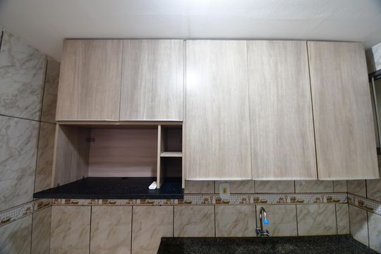 Cozinha de apartamento para alugar com 1 quarto, 44m² em Centro, Campinas