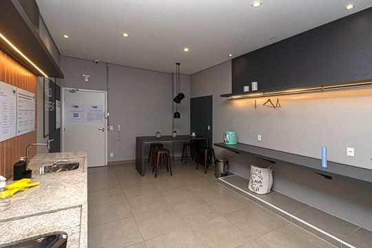 Área externa de apartamento para alugar com 1 quarto, 33m² em Ipiranga, São Paulo