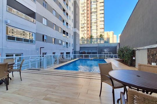 Área comum - Piscina de apartamento à venda com 2 quartos, 31m² em Água Branca, São Paulo
