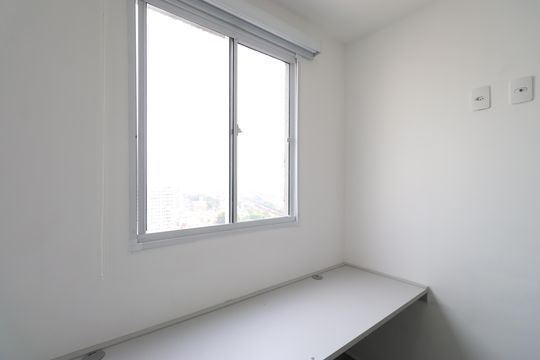 Quarto 2 escritório  de apartamento à venda com 2 quartos, 31m² em Água Branca, São Paulo