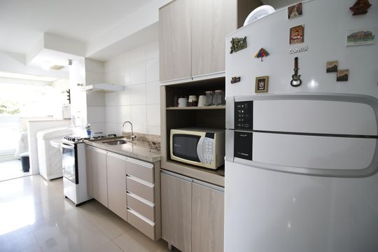 Cozinha de apartamento à venda com 2 quartos, 75m² em Pechincha, Rio de Janeiro