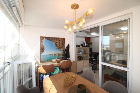 Varanda de apartamento para alugar com 2 quartos, 63m² em Parque Sao Domingos, São Paulo