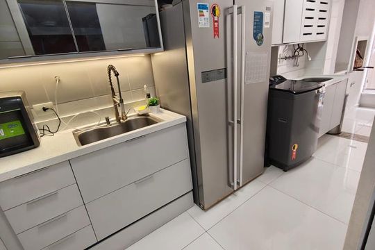 Área de serviço de apartamento para alugar com 2 quartos, 63m² em Parque Sao Domingos, São Paulo