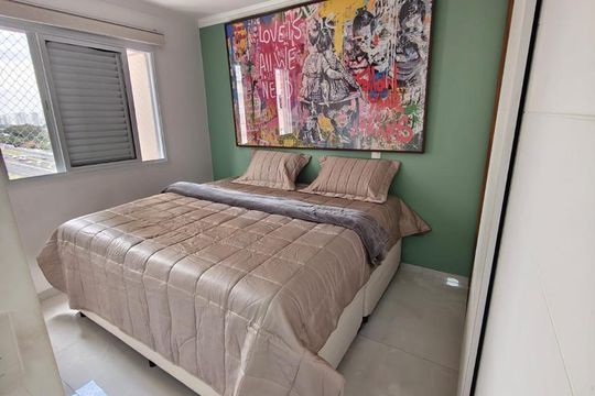 Suíte de apartamento para alugar com 2 quartos, 63m² em Parque Sao Domingos, São Paulo