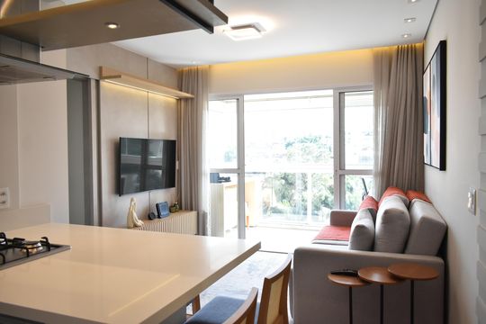 Sala de apartamento para alugar com 1 quarto, 40m² em Vila da Saúde, São Paulo
