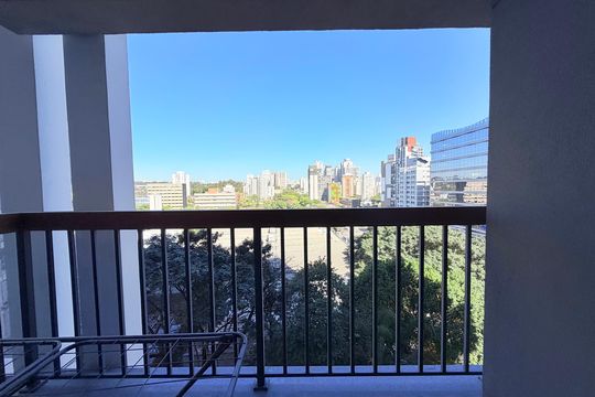 Varanda  de apartamento para alugar com 2 quartos, 59m² em Brooklin, São Paulo