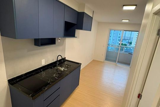 Cozinha de kitnet/studio para alugar com 0 quarto, 25m² em Itaim Bibi, São Paulo