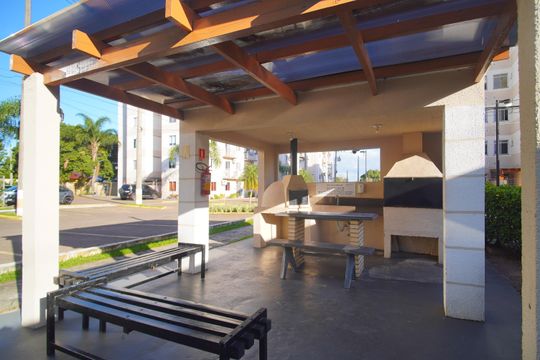 Área comum - Churrasqueira 2 de apartamento para alugar com 3 quartos, 93m² em Santos Dumont, São Leopoldo
