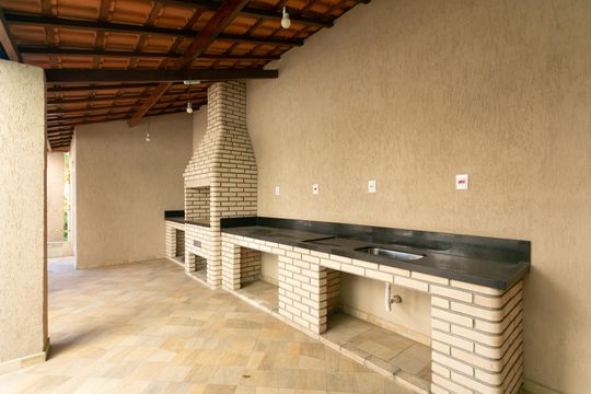 Área comum - Churrasqueira de apartamento à venda com 2 quartos, 80m² em Vila Rosaria, São Paulo