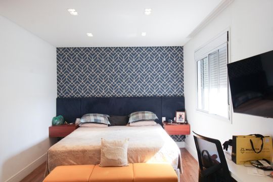 Suíte 1 de apartamento à venda com 3 quartos, 187m² em Vila Leopoldina, São Paulo