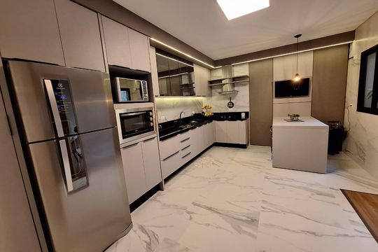 Cozinha de casa à venda com 3 quartos, 167m² em Uberaba, Curitiba