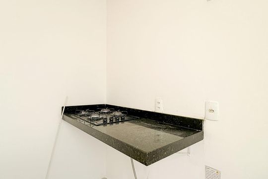 Cozinha de apartamento para alugar com 2 quartos, 48m² em Sertão do Maruim, São José