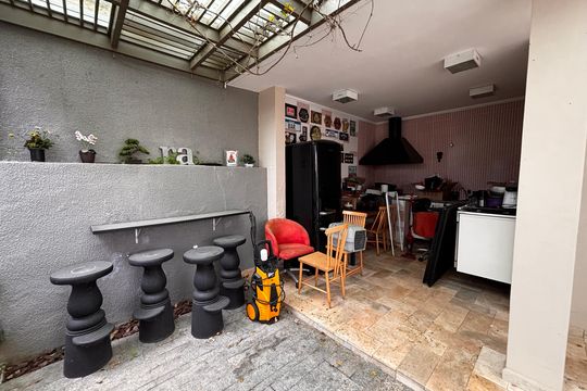 Churrasqueira de casa de condomínio para alugar com 4 quartos, 410m² em Morada dos Pássaros, Barueri