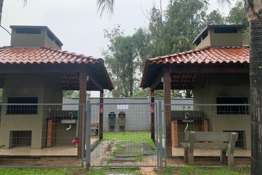 Área comum - Churrasqueira de apartamento para alugar com 2 quartos, 50m² em Centro, Sapucaia do Sul