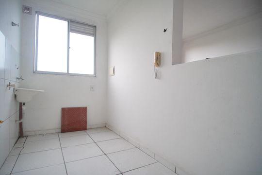 Cozinha de apartamento para alugar com 2 quartos, 50m² em Centro, Sapucaia do Sul