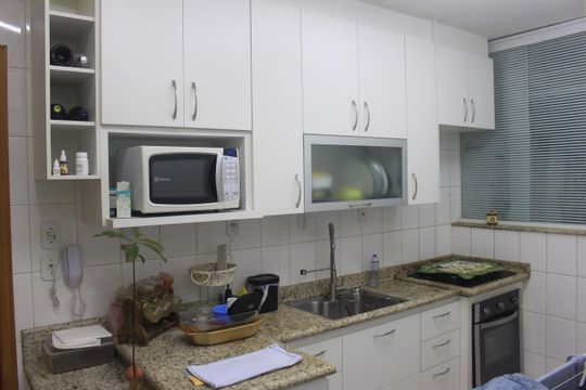 Cozinha de apartamento à venda com 2 quartos, 150m² em Santa Maria, São Caetano do Sul