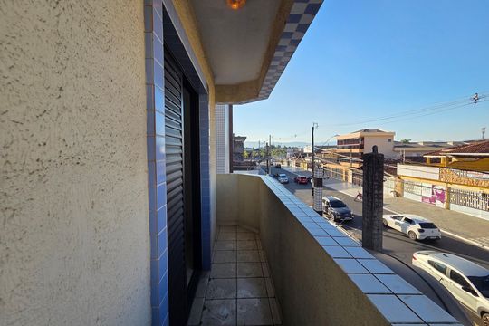 Varanda de apartamento para alugar com 1 quarto, 43m² em Guilhermina, Praia Grande