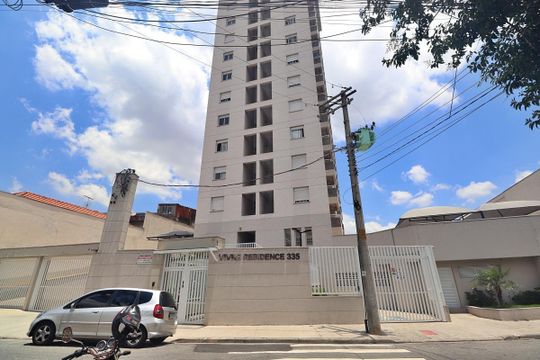 Fachada de apartamento à venda com 2 quartos, 47m² em Vila Palmares, Santo André