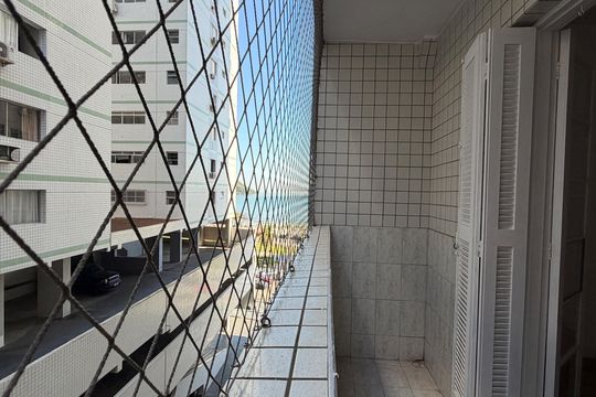 Varanda da Sala de apartamento para alugar com 2 quartos, 87m² em Aparecida, Santos