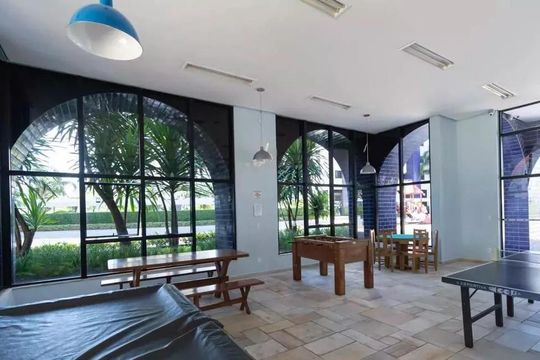 Área comum - Sala de Jogos de apartamento à venda com 3 quartos, 98m² em Santo Amaro, São Paulo