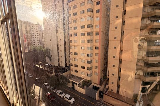 Vista da Sacada de apartamento à venda com 3 quartos, 153m² em Setor Bela Vista, Goiânia