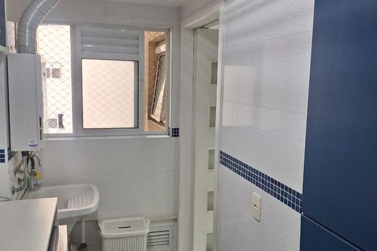 Banheiro de apartamento à venda com 3 quartos, 122m² em Lauzane Paulista, São Paulo