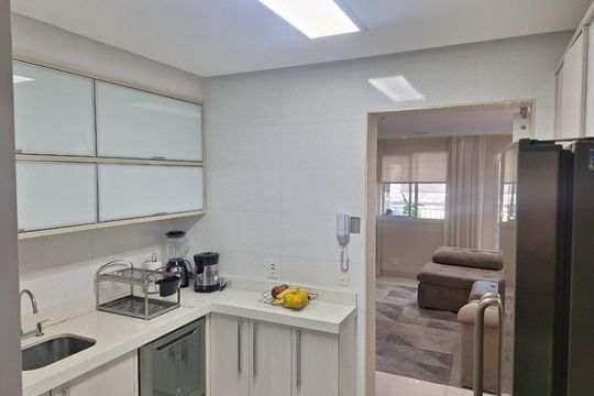Cozinha de apartamento à venda com 3 quartos, 122m² em Lauzane Paulista, São Paulo