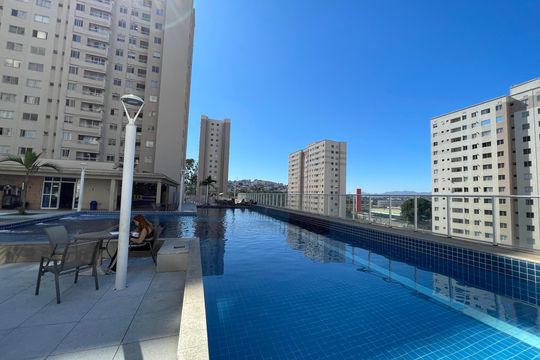 Condomínio de apartamento para alugar com 2 quartos, 60m² em Jk, Contagem