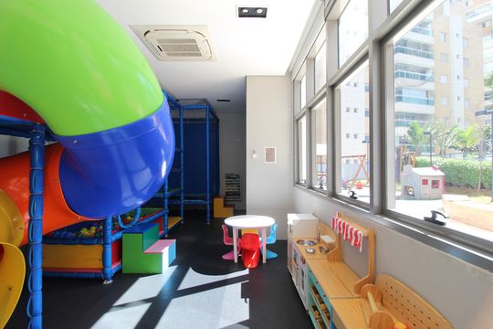 Área Comum - Brinquedoteca de apartamento à venda com 2 quartos, 101m² em Itaim Bibi, São Paulo