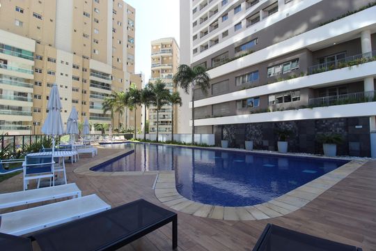 Área Comum - Piscina de apartamento à venda com 2 quartos, 101m² em Itaim Bibi, São Paulo