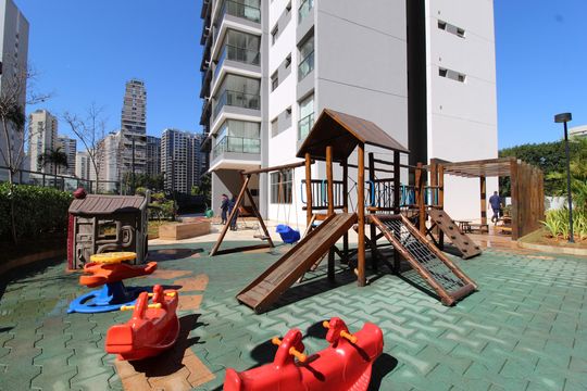Área Comum - Playground de apartamento à venda com 2 quartos, 101m² em Itaim Bibi, São Paulo