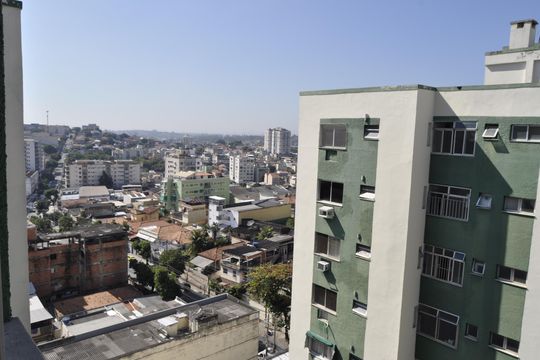 Vista da sala de apartamento à venda com 2 quartos, 70m² em Todos Os Santos, Rio de Janeiro