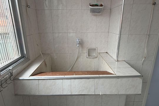Área de Serviço de apartamento para alugar com 3 quartos, 119m² em Boqueirão, Santos