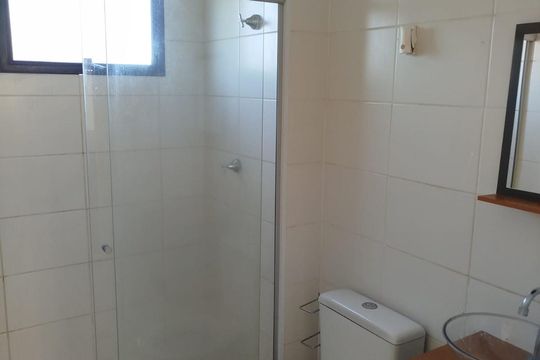 Banheiro de apartamento para alugar com 2 quartos, 43m² em Subsetor Oeste - 12 (O-12), Ribeirão Preto