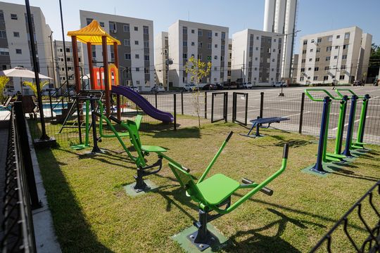 Área comum - Playground de apartamento para alugar com 2 quartos, 87m² em Campo Grande, Rio de Janeiro