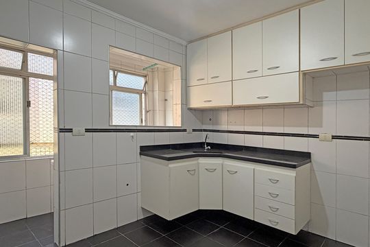 Cozinha e Área de Serviço de apartamento para alugar com 2 quartos, 95m² em Campo Grande, Santos