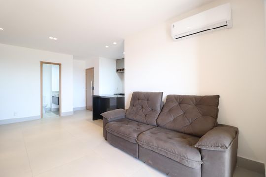 Sala de apartamento para alugar com 3 quartos, 103m² em Jardim Sul, Uberlândia