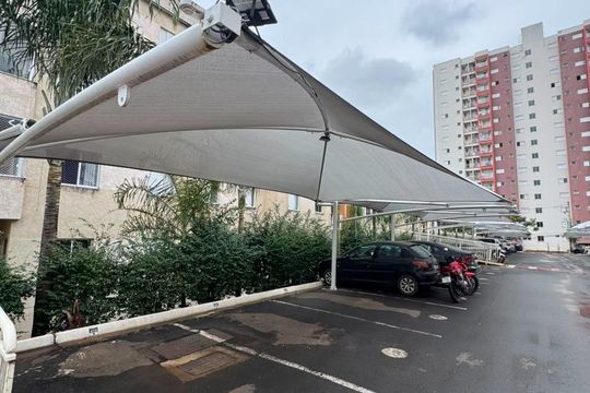 Estacionamento de apartamento à venda com 2 quartos, 56m² em Chacara Santa Antonieta (Nova Veneza), Sumaré