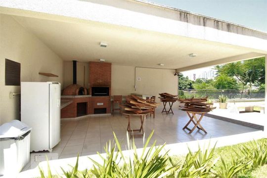 Área comum - Churrasqueira de apartamento à venda com 2 quartos, 52m² em Jardim Monte Kemel, São Paulo