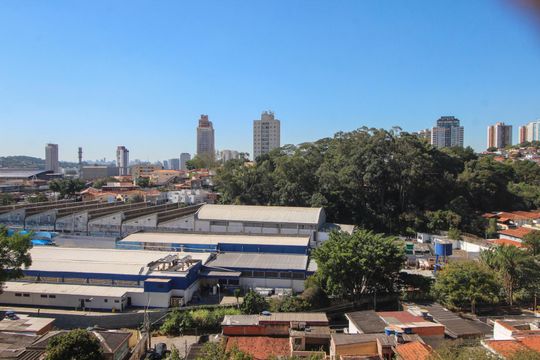 Vista da Varanda da Sala de apartamento à venda com 2 quartos, 52m² em Jardim Monte Kemel, São Paulo