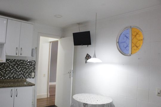 Cozinha de apartamento à venda com 3 quartos, 190m² em Taquara, Rio de Janeiro