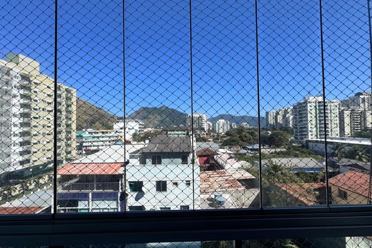 Suíte - Varanda de apartamento para alugar com 3 quartos, 80m² em Recreio dos Bandeirantes, Rio de Janeiro