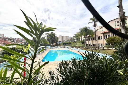 Área comum - Piscina de apartamento para alugar com 2 quartos, 49m² em Jardim Sao Miguel, Ferraz de Vasconcelos