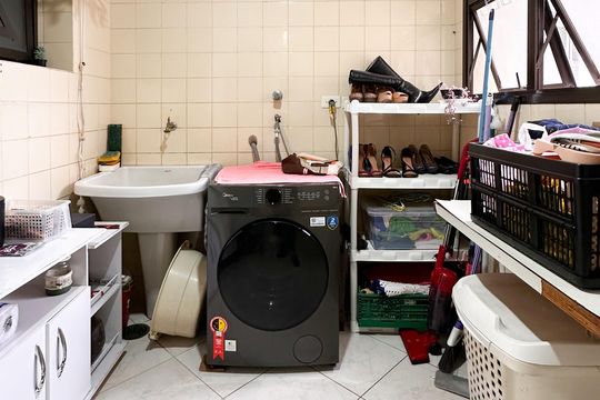 Área de Serviço de apartamento à venda com 3 quartos, 92m² em Centro, São Bernardo do Campo