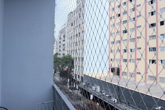 Sacada de kitnet/studio para alugar com 1 quarto, 35m² em República, São Paulo