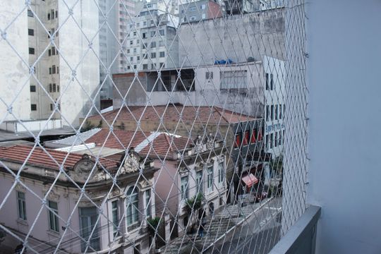 Sacada de kitnet/studio para alugar com 1 quarto, 35m² em República, São Paulo