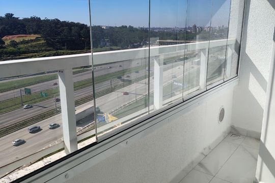 Varanda de apartamento à venda com 2 quartos, 46m² em Piratininga, Osasco