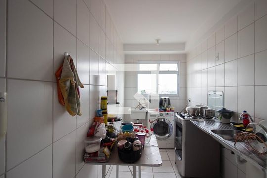 Cozinha de apartamento à venda com 2 quartos, 49m² em Vila Nova Curuca, São Paulo